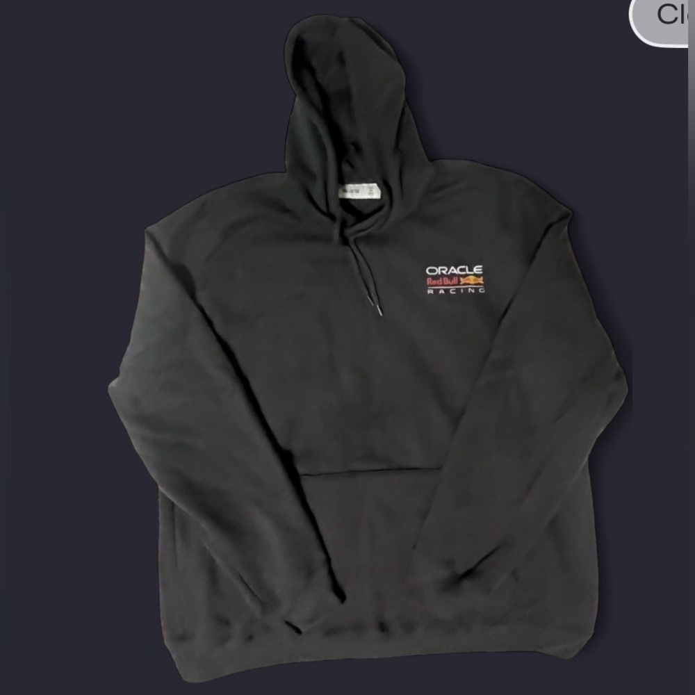 Hollister Hoodie Men's Relaxed Oracle Red Bull Racing Graphic